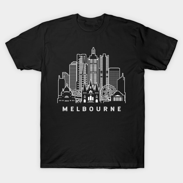 Melbourne T-Shirt by travel2xplanet